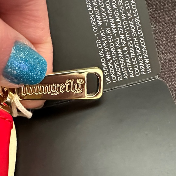 Disney Loungefly  Cherry Mickey Ears Coin Purse - Yellow Pink - Picture 9 of 9